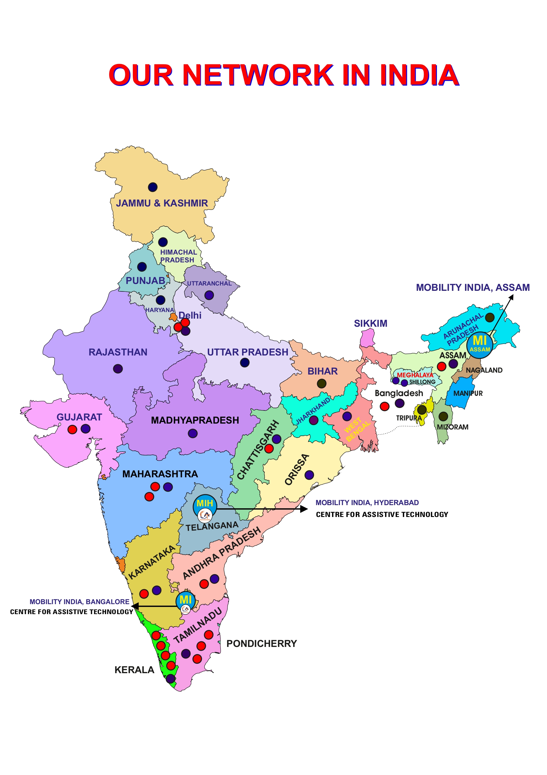 CAT National Presence Map